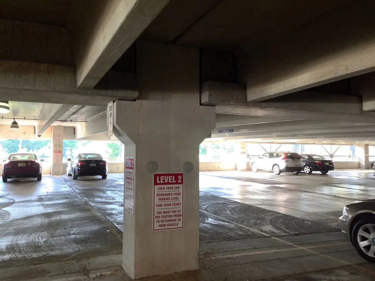 Parking Structure - Engineering 3D laser scanning project