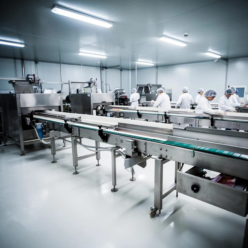 Food Processing Plant - Industrial 3D laser scanning project