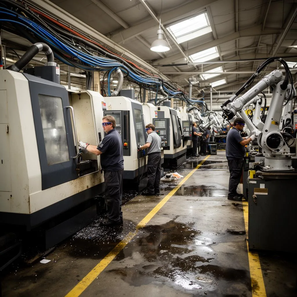 Manufacturing Line - Industrial 3D laser scanning project