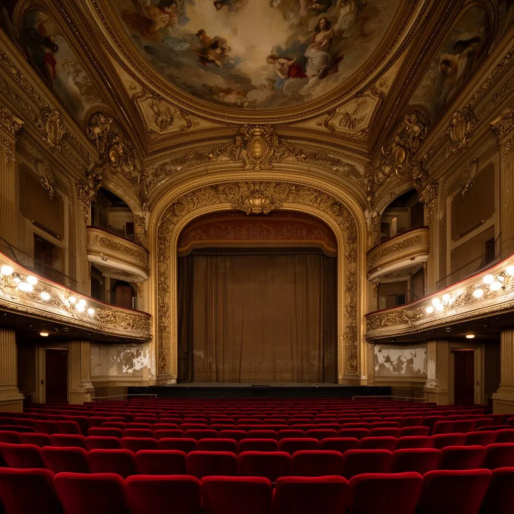 Victorian Theater - Historical Preservation 3D laser scanning project