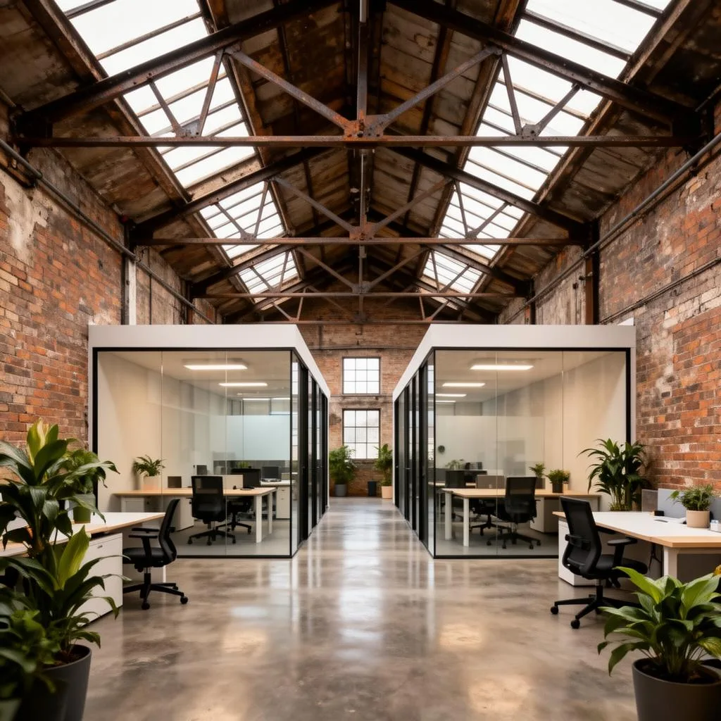 Factory to Office - Adaptive Reuse 3D laser scanning project